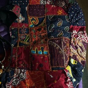 Tribe Azure made in India handcrafted fair trade bag